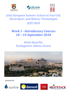 JESS 2018 brochure - week 1 front page